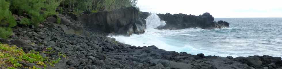 Aot 2014 - Ste-Rose - Sentier littoral - Traverse de la coule de 1977 -