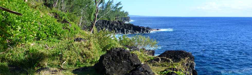 Aot 2014 - Ste-Rose - Sentier littoral de Ravine Glissante  la Marine -