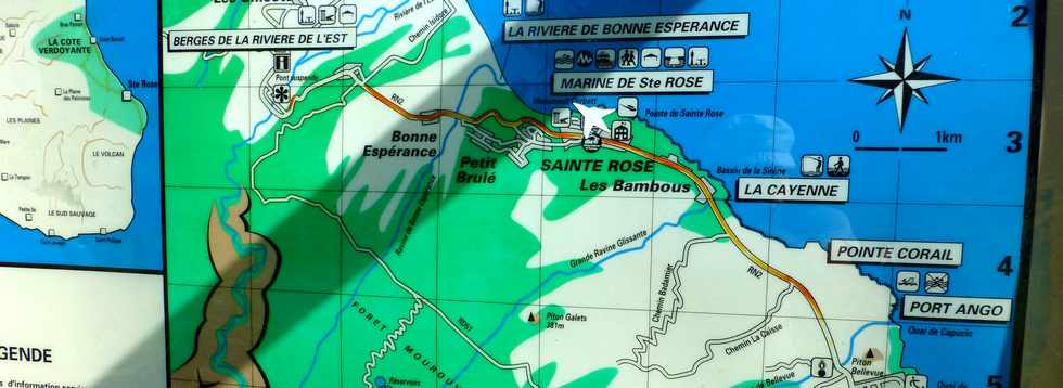 Aot 2014 - Ste-Rose - Marine -  Carte