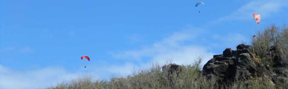 26 septembre 2014 - St-Leu - Aire d'atterrissage des parapentes