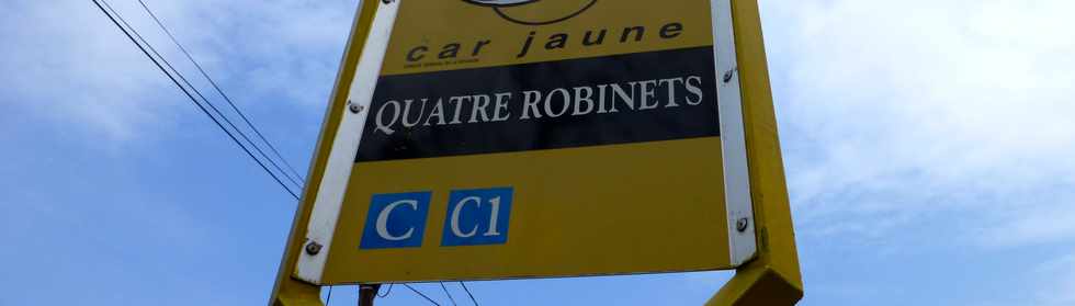 17 octobre 2014 - St-Leu - Arrt Car jaune Quatre Robinets