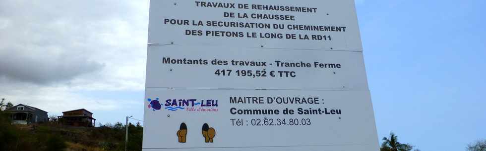 17 octobre 2014 - St-Leu - Travaux sur RD11