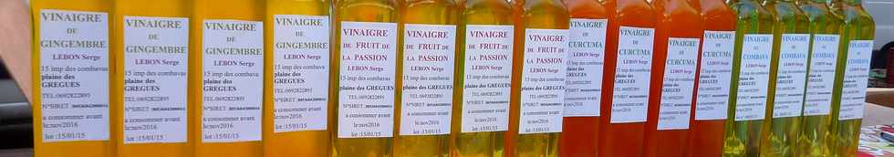 7 fvrier 2015 - March forain de St-Pierre - Vinaigres et sirops - Serge Lebon - Plaine des Grgues