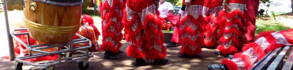 28 fvrier -Mdiathque de St-Pierre - Danse du lion -Association Qi Lin