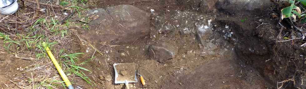 23 mars 2015 - St-Pierre - Maison Canonville - Fouilles d'archologie prventive de l'INRA