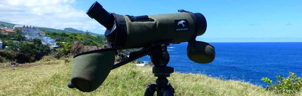 16 avril 2015 - St-Pierre - Pointe de la Ravine des Cafres - Lunette pour l'observation