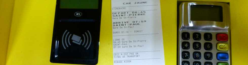 19 juin 2015 - St-Pierre - Gare routire Car Jaune -