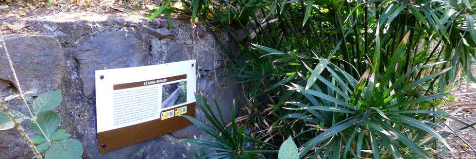 Septembre 2015 - St-Gilles les Bains - Sentier touristique du Verger Bottard - Canal Bottard