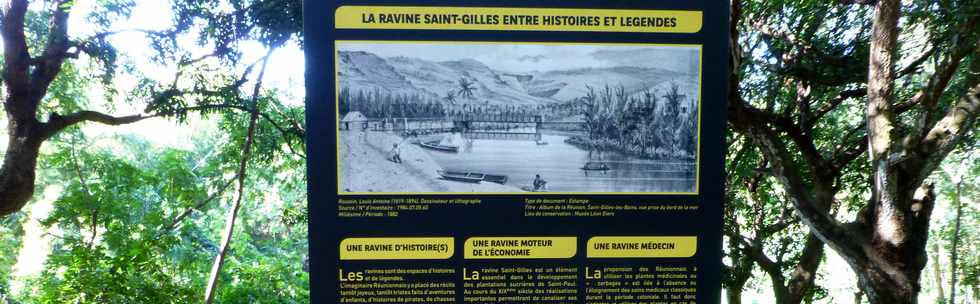 Septembre 2015 - St-Gilles les Bains - Sentier du Verger Bottard -  Ravine St-Gilles