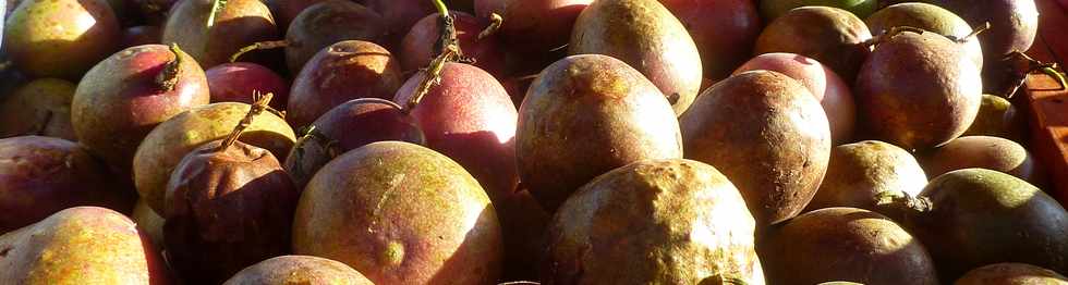 16 janvier 2016 - St-Pierre - March forain - Fruits de la passion