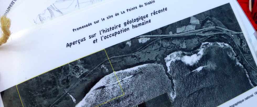 22 mai 2016 - St-Pierre - Ple valorisation du patrimoine - Confrence sur site d'Olivier Hoarau, professeur SNV - La Pointe du Diable - Aperus sur l'histoire gologique rcente et l'occupation humaine -