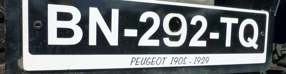 17 septembre 2016 - St-Pierre - Pierrefonds - Journées du patrimoine - Peugeot 190S de 1929