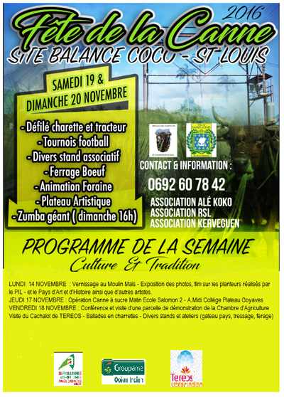 19 novembre 2016 - St-Louis - Fte de la canne - Amicale des Planteurs et Charretiers de Bois de Nfles Cocos -