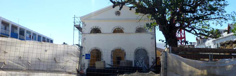 27 novembre 2016 - St-Pierre - Chantier ancien tribunal - Centre d'arts plastiques -