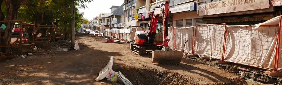 29 janvier 2017 - St-Pierre - Travaux TCSP - Rue des Bons Enfants -