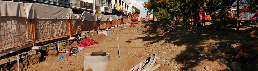 29 janvier 2017 - St-Pierre - Travaux TCSP - Rue des Bons Enfants -