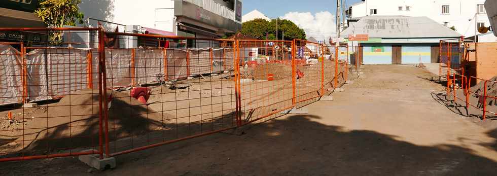 29 janvier 2017 - St-Pierre - Travaux TCSP - Rue des Bons Enfants -