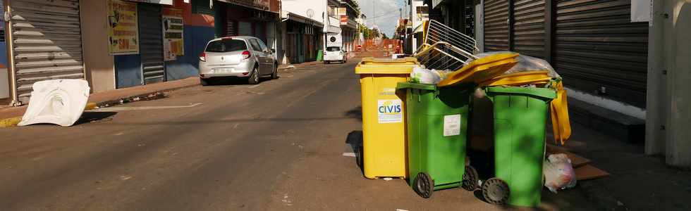 29 janvier 2017 - St-Pierre - Travaux TCSP - Rue des Bons Enfants -