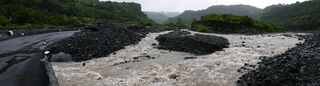 13 mars 2017 - Radier du Ouaki - Crue du Bras de Cilaos