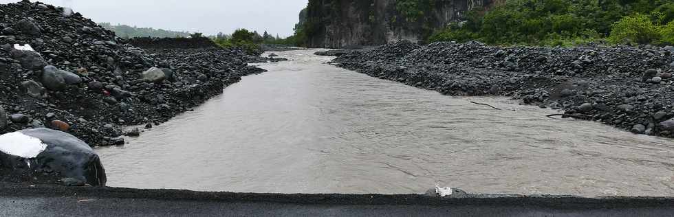 13 mars 2017 - Radier du Ouaki - Crue du Bras de Cilaos -