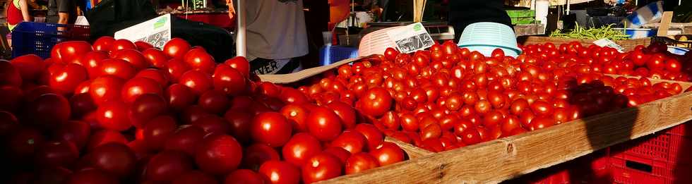 4 novembre 2017 - St-Pierre - Marché forain - Tomates