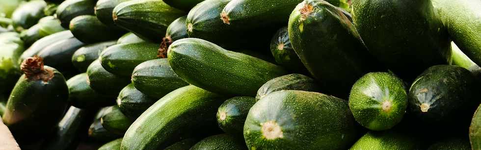 11 novembre 2017 - March forain de Saint-Pierre - Courgettes