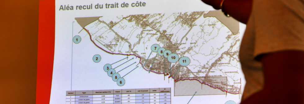 20 fvrier 2018 - St-Pierre - Projet de plan de prvention des risques littoraux - Runion informations et changes avant enqute publique - DEAL- BRGM