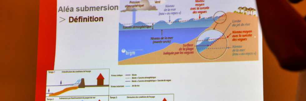 20 fvrier 2018 - St-Pierre - Projet de plan de prvention des risques littoraux - Runion informations et changes avant enqute publique - DEAL- BRGM