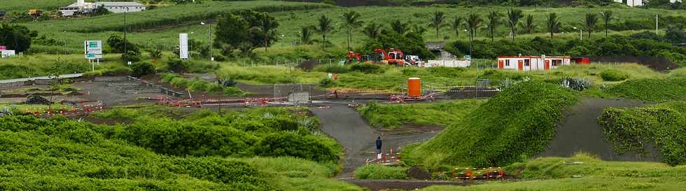 4 mars 2018 - St-Pierre - Cap Rond - Saline Balance - Pointe du Diable - Travaux d'amnagement du littoral ouest -