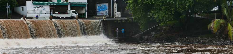 6 mars 2018 - St-Louis - Crue de la Rivire d'Abord - Cyclone Dumazile -