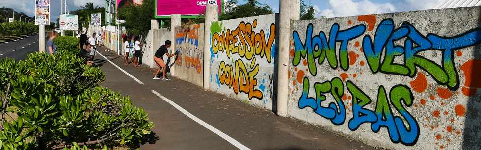 20 mai 2018 - St-Pierre - Boulevard Banks, boulevard Graff - Association Hang'Art -