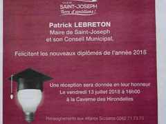 07/07/2018 - Encart de flicitations aux bacheliers