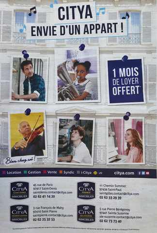 7 juillet 2018 - Presse locale Ile de la Runion - Encart location d'appartements-