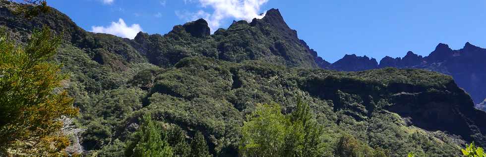 25 octobre 2018 - Cilaos - Sentier vers le col du Tabit - Ilet des Salazes -