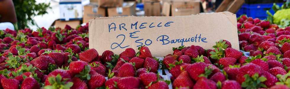 1er dcembre 2018 - St-Pierre - March forain - Fraises Armelle