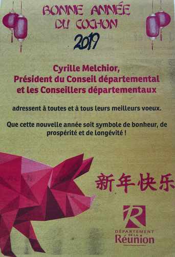 5 fvrier 2019 - Nouvel an chinois - Conseil dpartemental