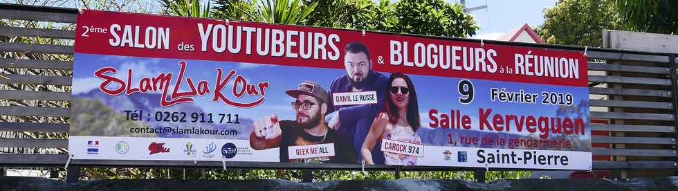 10 fvrier 2019 - St-Pierre - Le Kervguen - 2 Salon des Youtubeurs