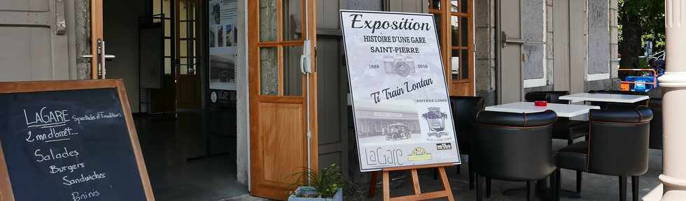 3 mars 2019 - St-Pierre - Front de mer - La Gare - exposition Ti Train lontan