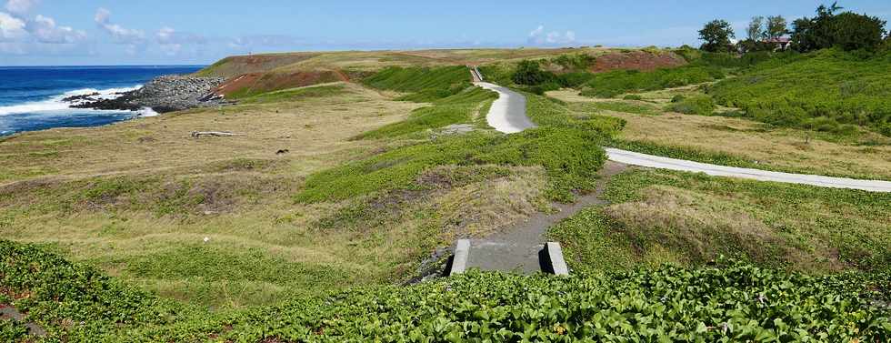 10 mars 2019 - St-Pierre - Saline Balance - Amnagement du littoral ouest  - Pont de l'ancien chemin de fer -