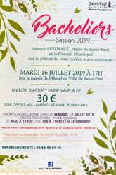 6 juillet 2019 -nouveaux bacheliers - St-Paul