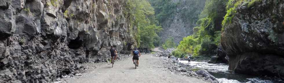 7 juillet 2019 -Remonte de la piste dans le Bras de la Plaine -