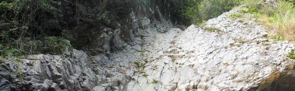 7 juillet 2019 -Remonte de la piste dans le Bras de la Plaine -