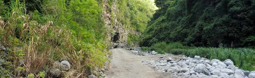 7 juillet 2019 -Remonte de la piste dans le Bras de la Plaine