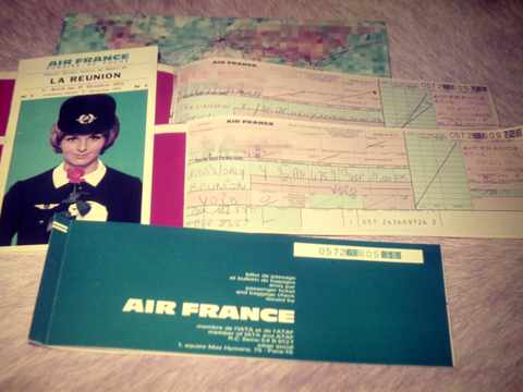 La Runion, dans les annes (19)70 -Billets avion Air France