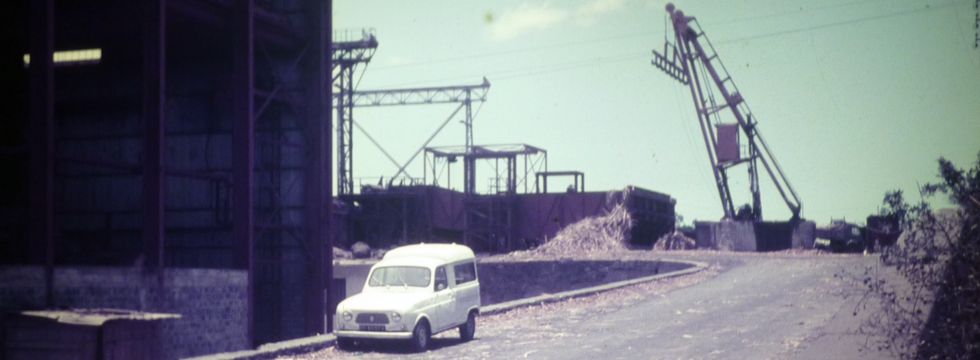 1970 -Usine sucri�re L�onus B�nard - St-Louis