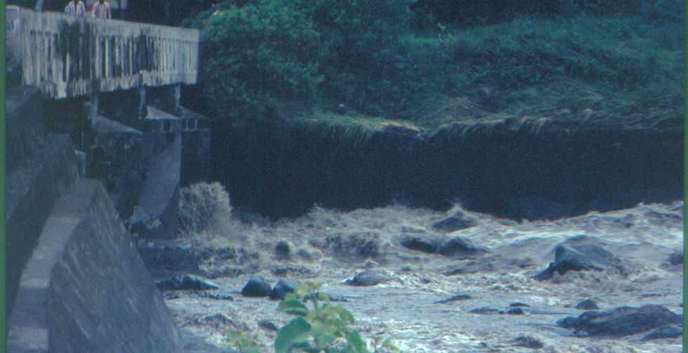 1973 - Cyclone Lydie - Rivire St-Etienne