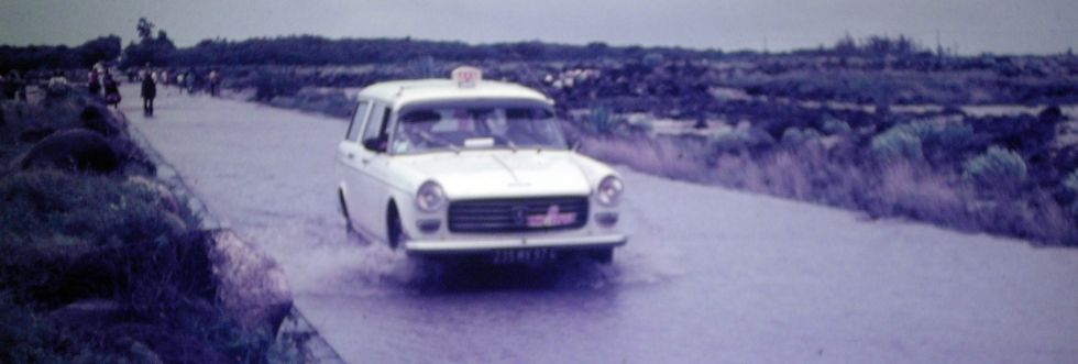 1973-Cyclone Lydie- Radier de la rivi�re St-Etienne