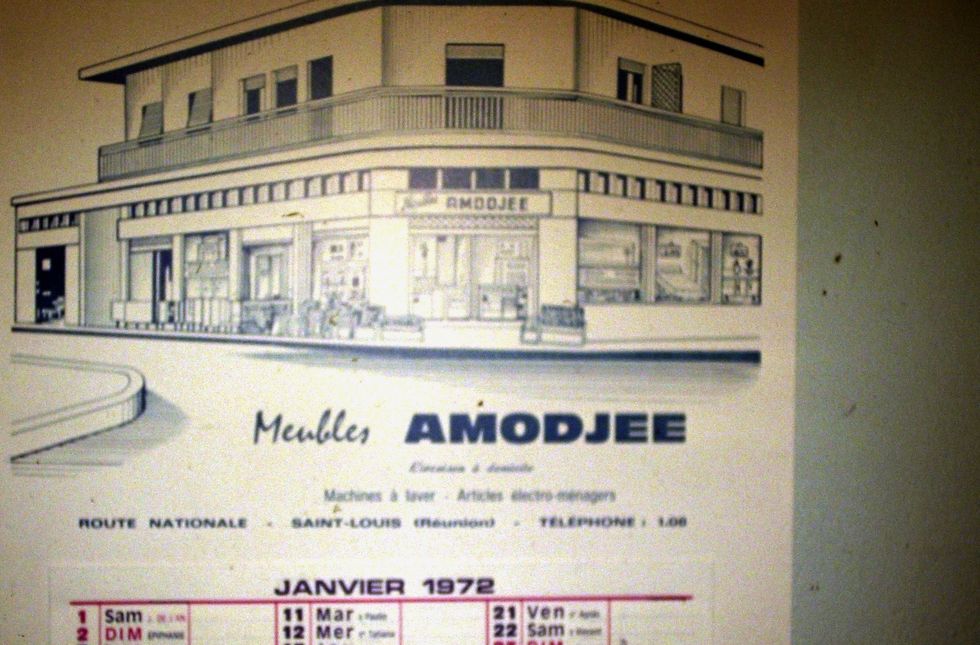 1972 - Calendrier Amodjee