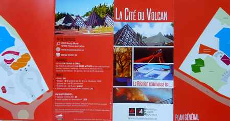 Cité du Volcan -  Dépliant