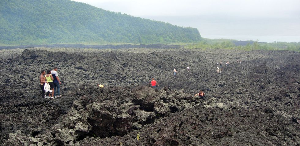 Eruption de f�vrier 2005